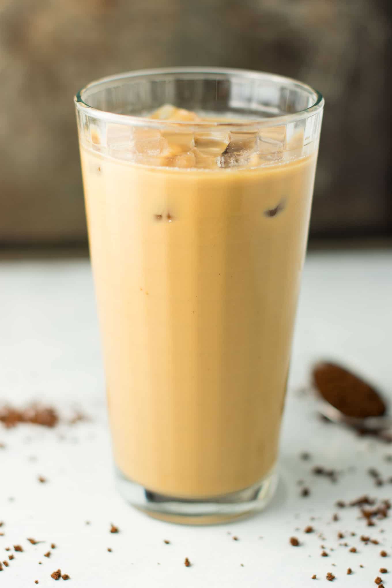 Healthy Instant Iced Coffee recipe - no hot water required!