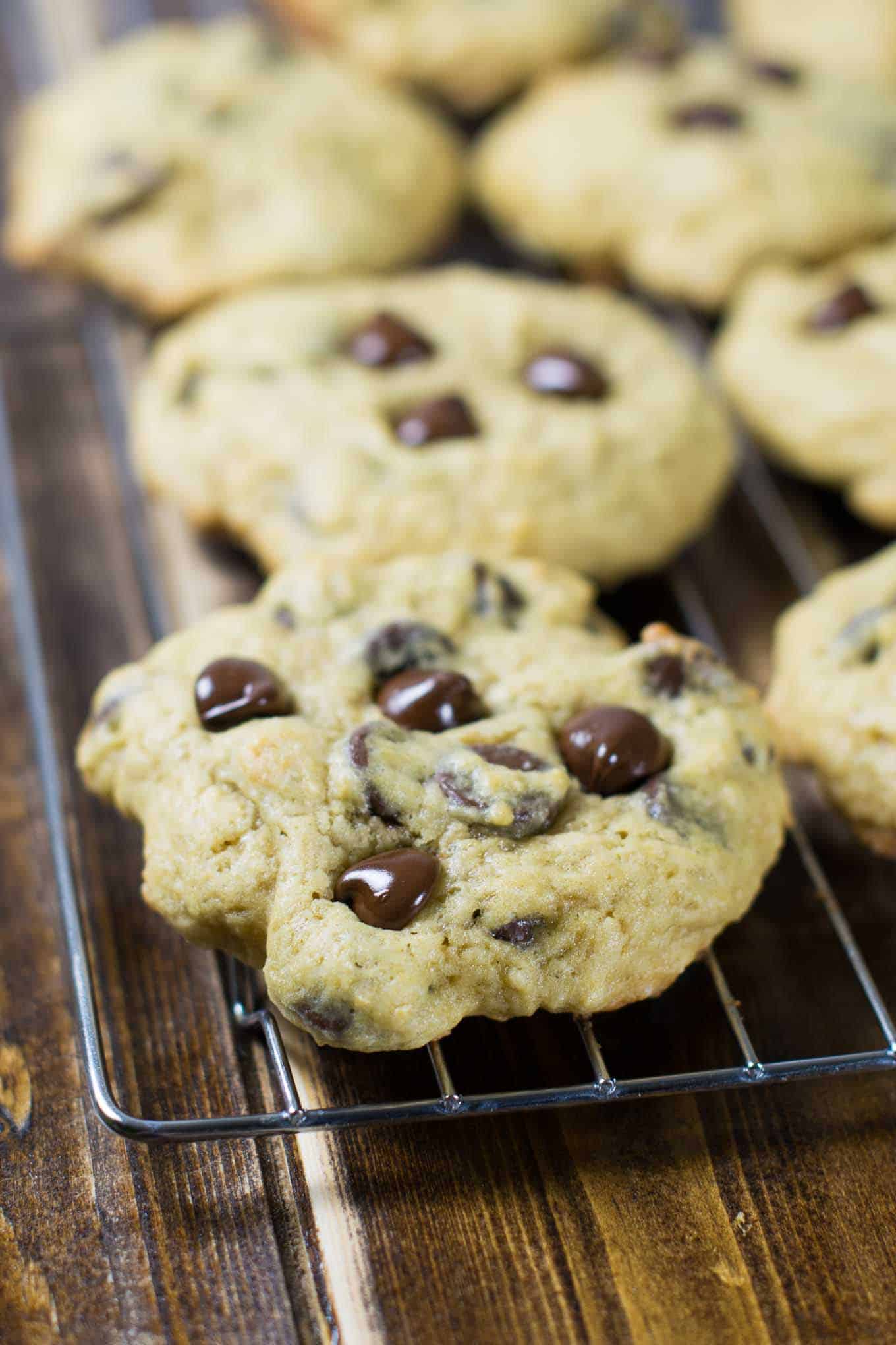Best Chewy Chocolate Chip Cookies with applesauce