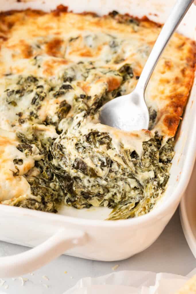 Creamy Spinach Dip Build Your Bite