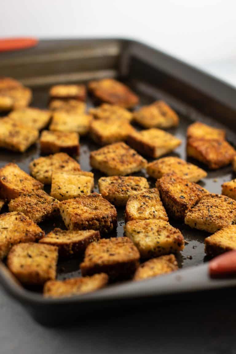 Easy Homemade Croutons Recipe Build Your Bite