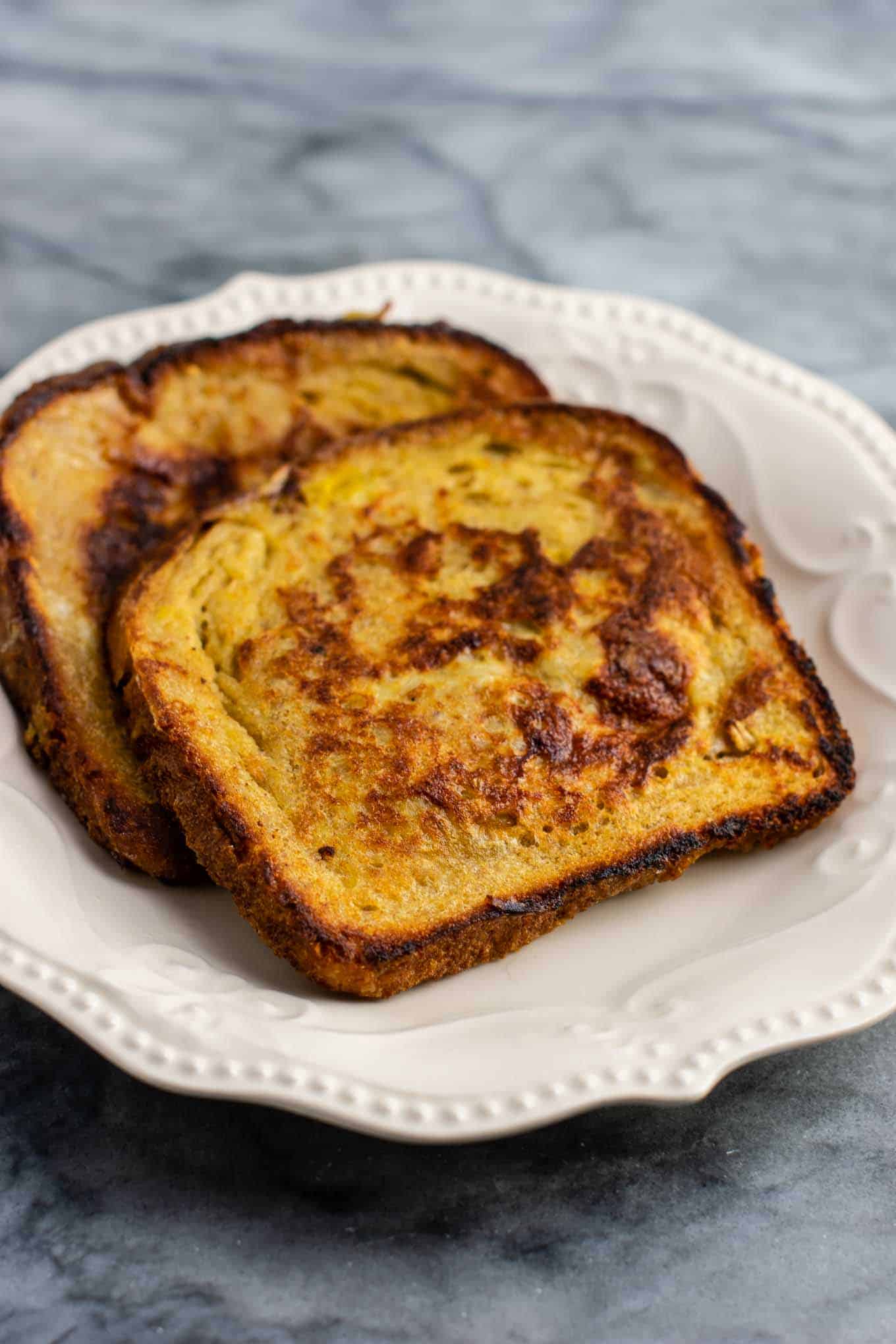Easy Eggnog French Toast Recipe - Build Your Bite