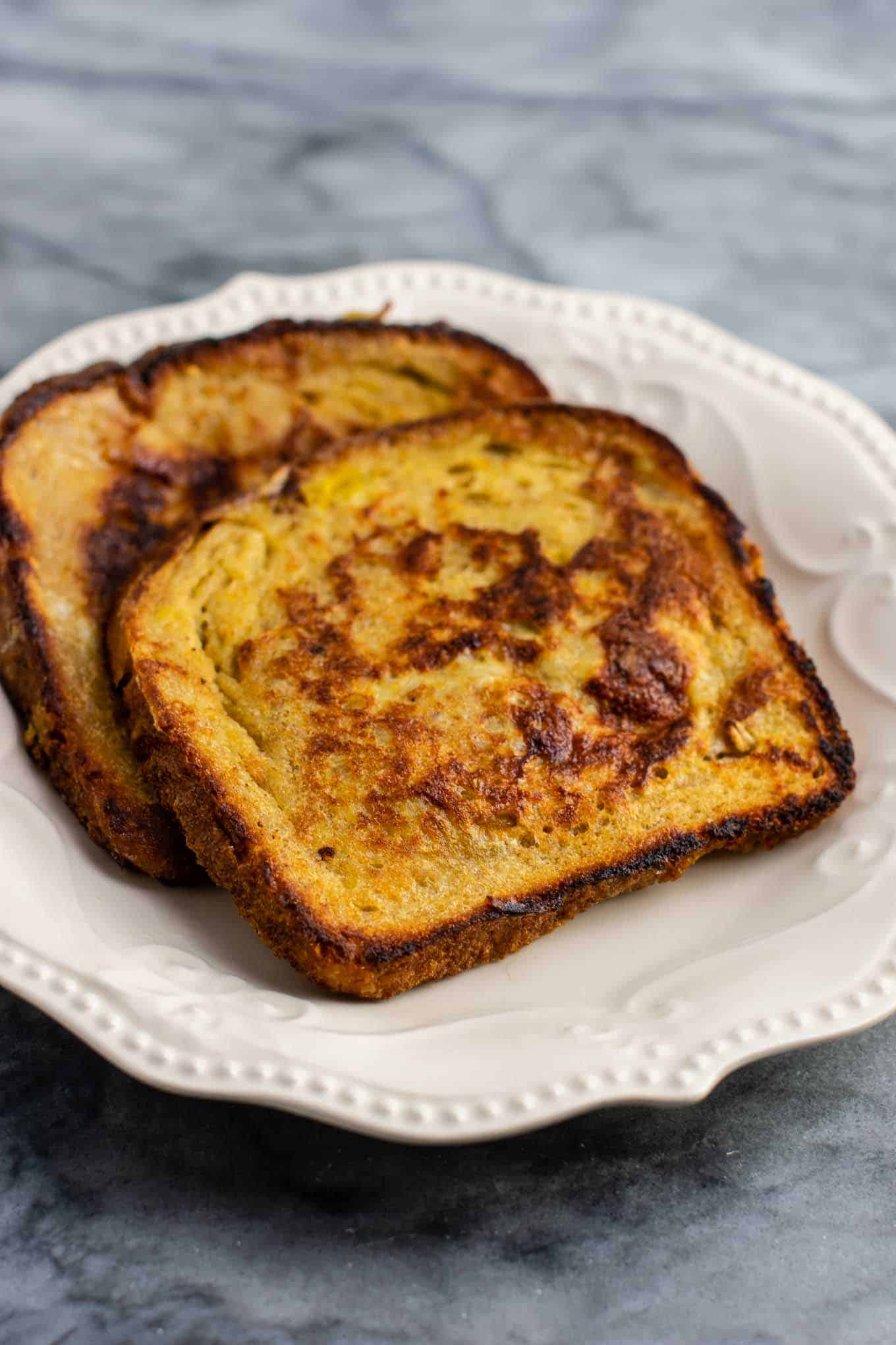 Easy Eggnog French Toast Recipe - Build Your Bite