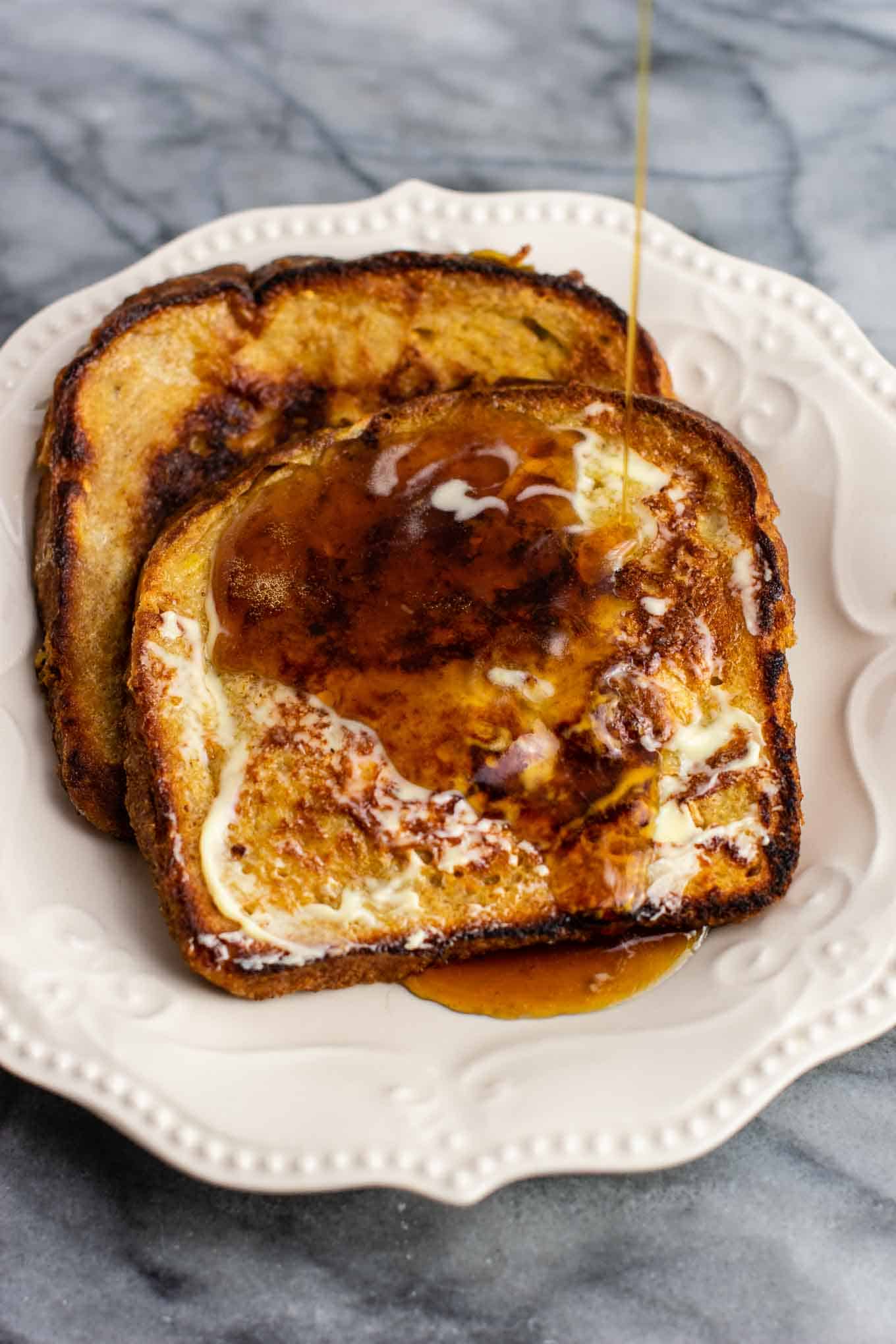 Easy Eggnog French Toast Recipe - Build Your Bite