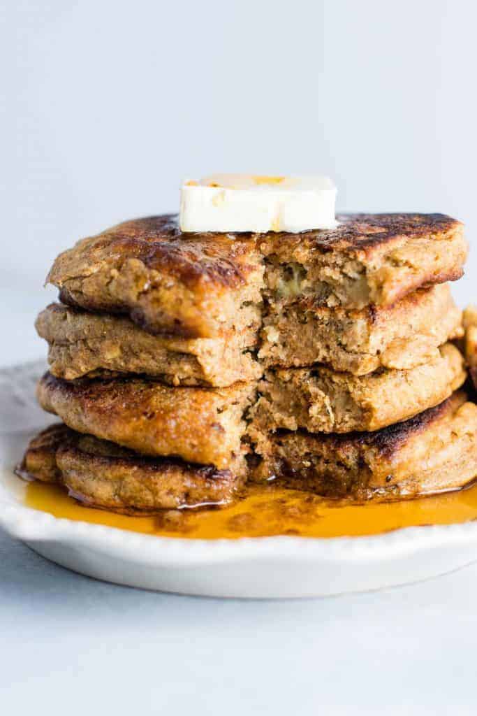 Banana Bread Pancakes Recipe Build Your Bite