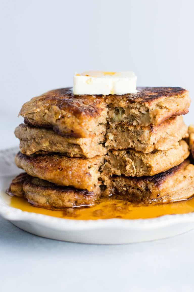Banana Bread Pancakes Recipe Build Your Bite