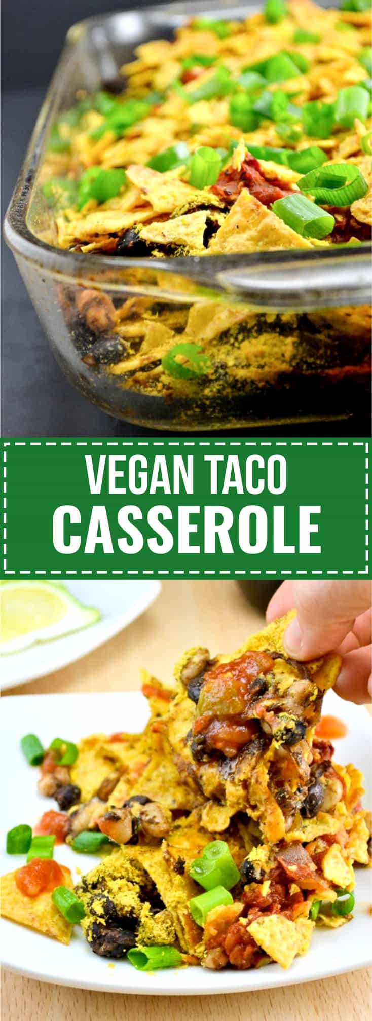 vegan taco casserole recipe