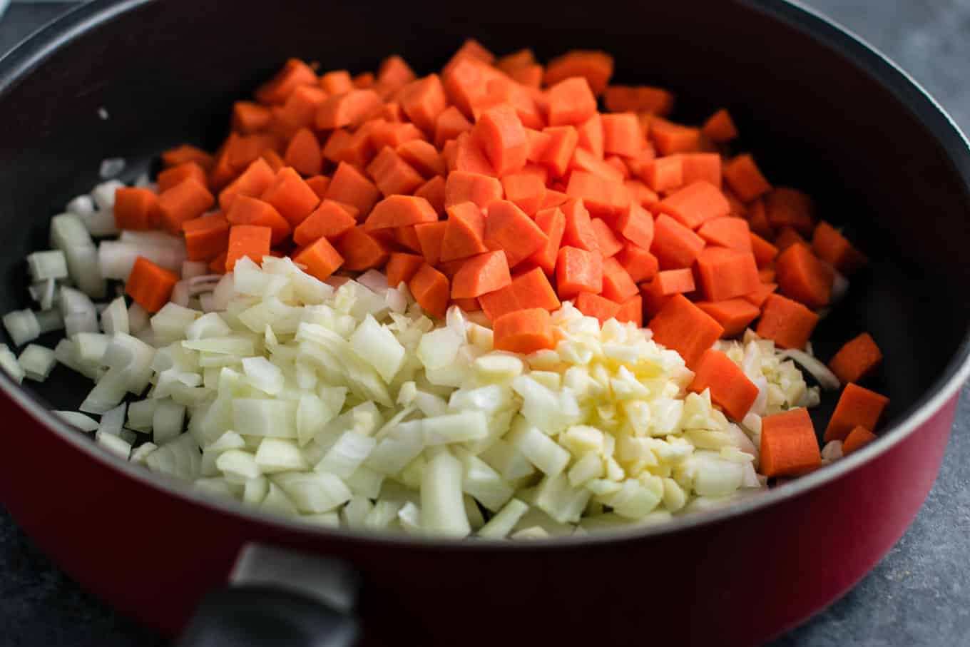 carrots garlic and onion