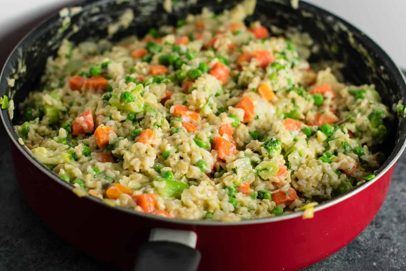 rice and vegetable casserole