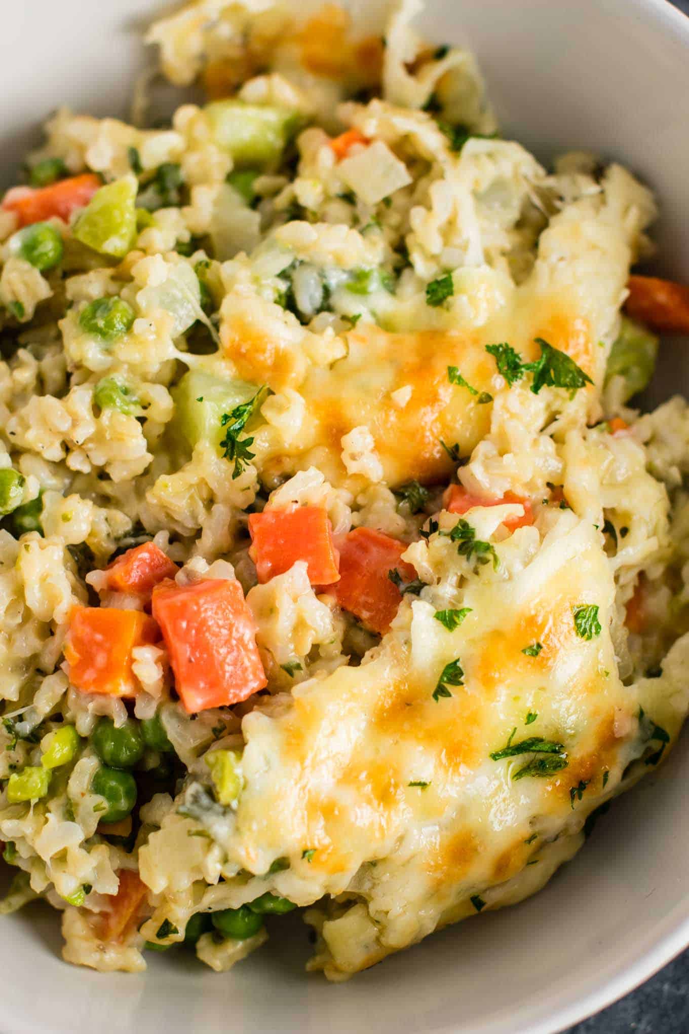 Vegetable and Rice Casserole Recipe - Build Your Bite