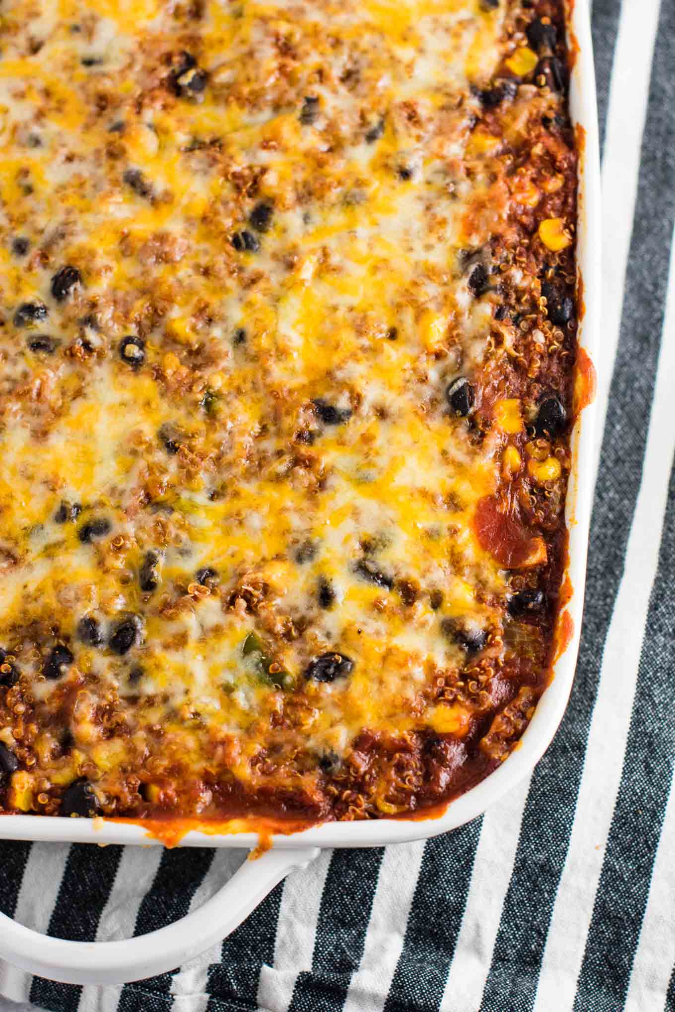 Mexican Quinoa Enchilada Casserole Recipe - Build Your Bite