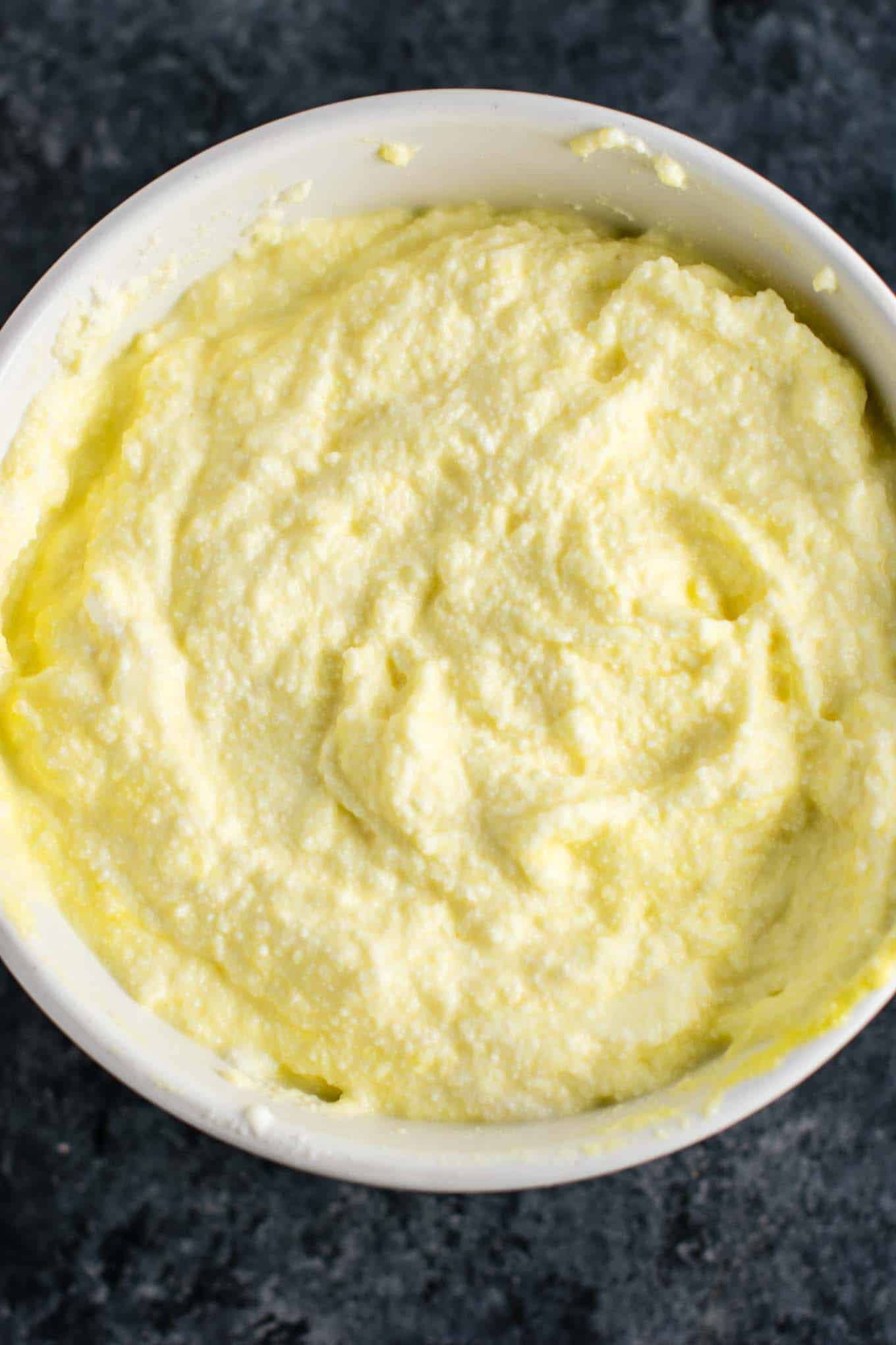 ricotta cheese egg mixture