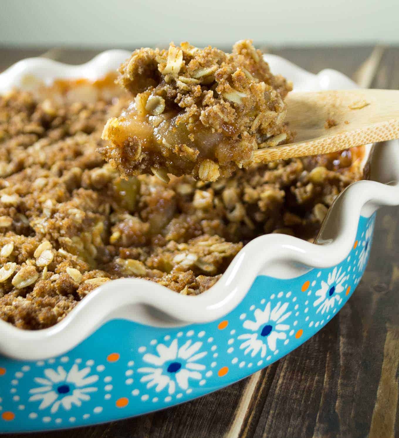 The Best Vegan Apple Crisp Recipe - Build Your Bite