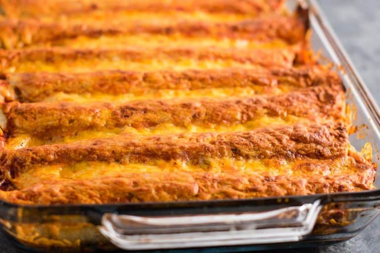 Easy Refried Bean Enchiladas Recipe Build Your Bite