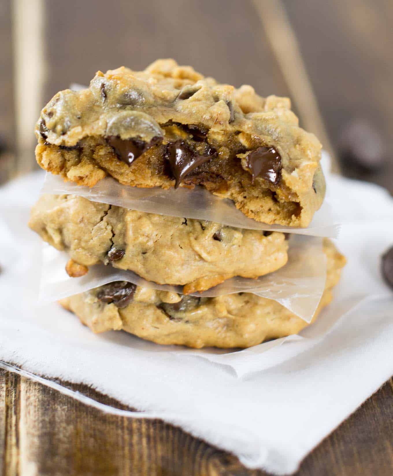 Flourless oatmeal cookies