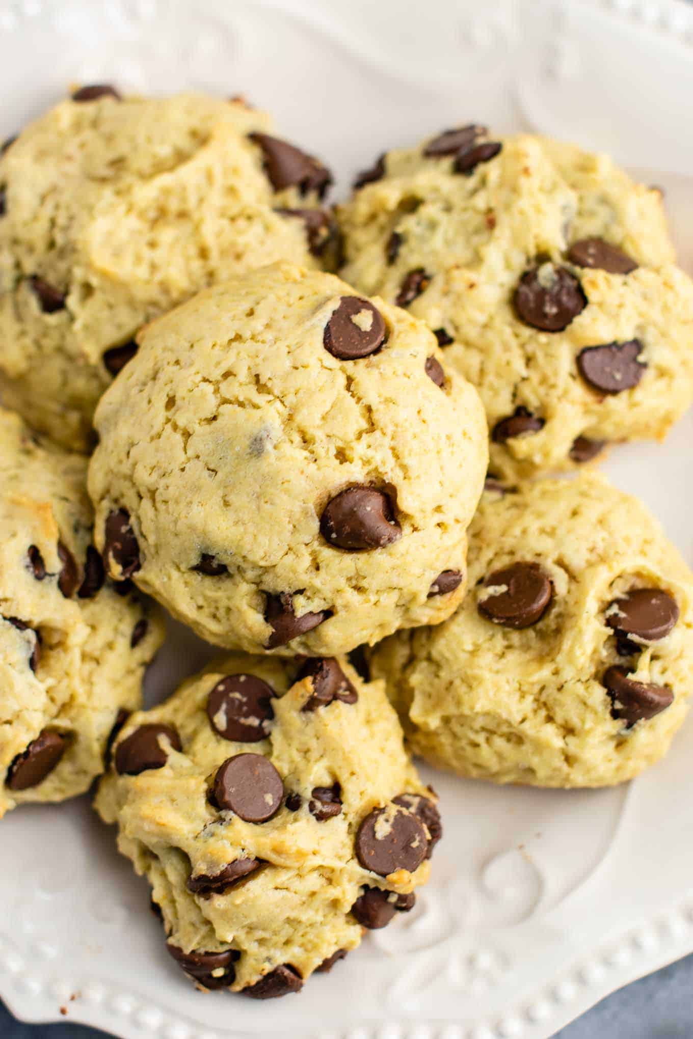 Applesauce Chocolate Chip Cookies - Build Your Bite