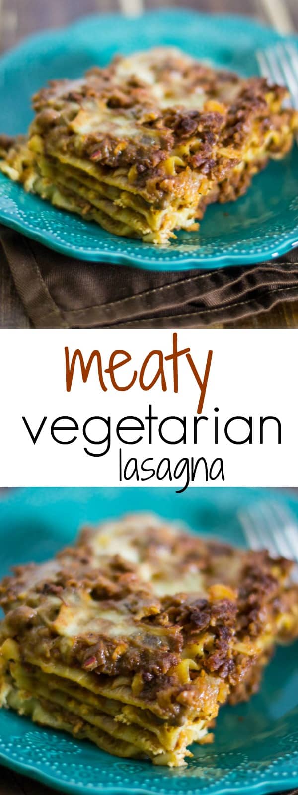 meaty vegetarian lasagna