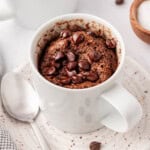 chocolate protein mug cake