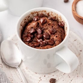 chocolate protein mug cake