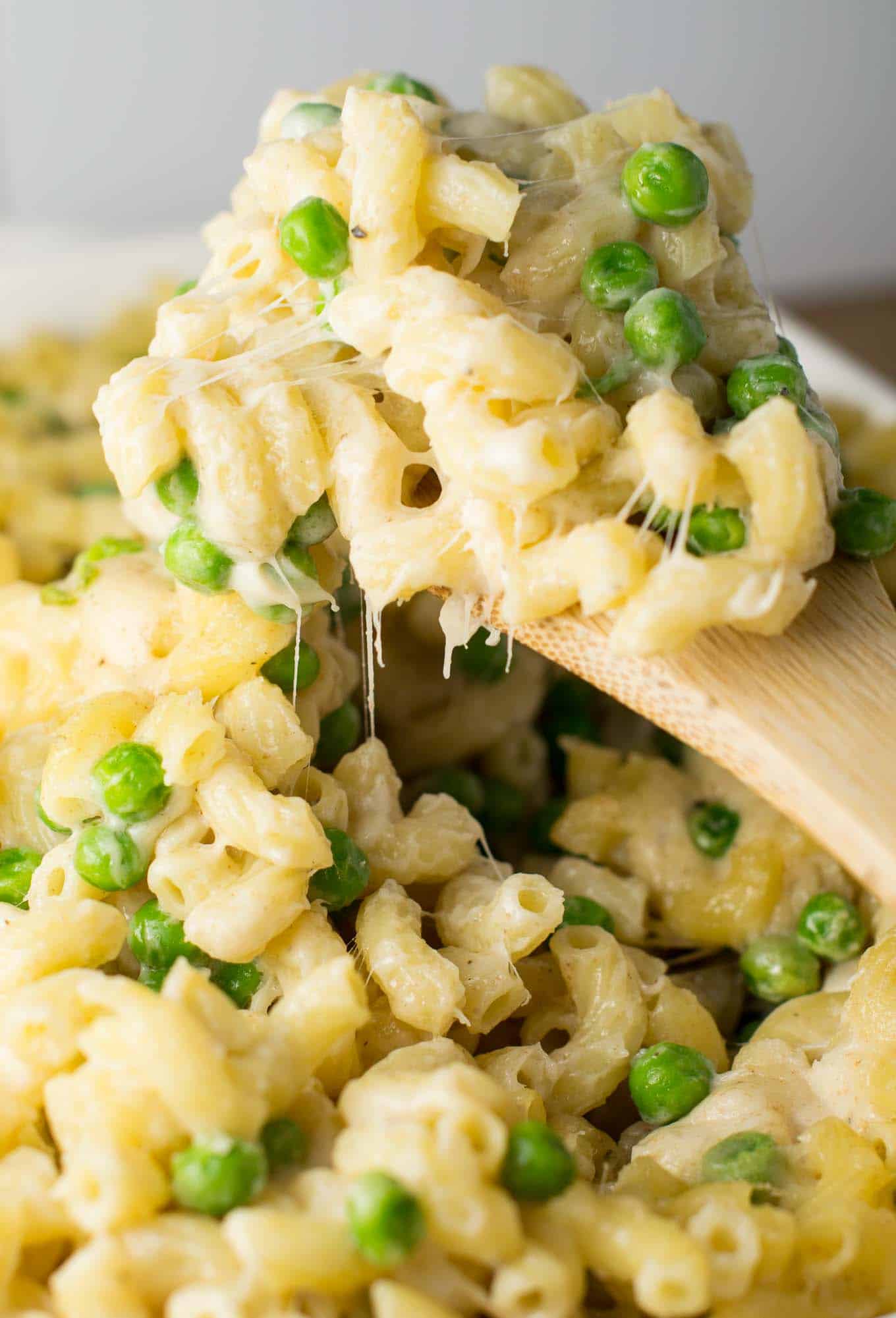 easy macaroni and peas recipe