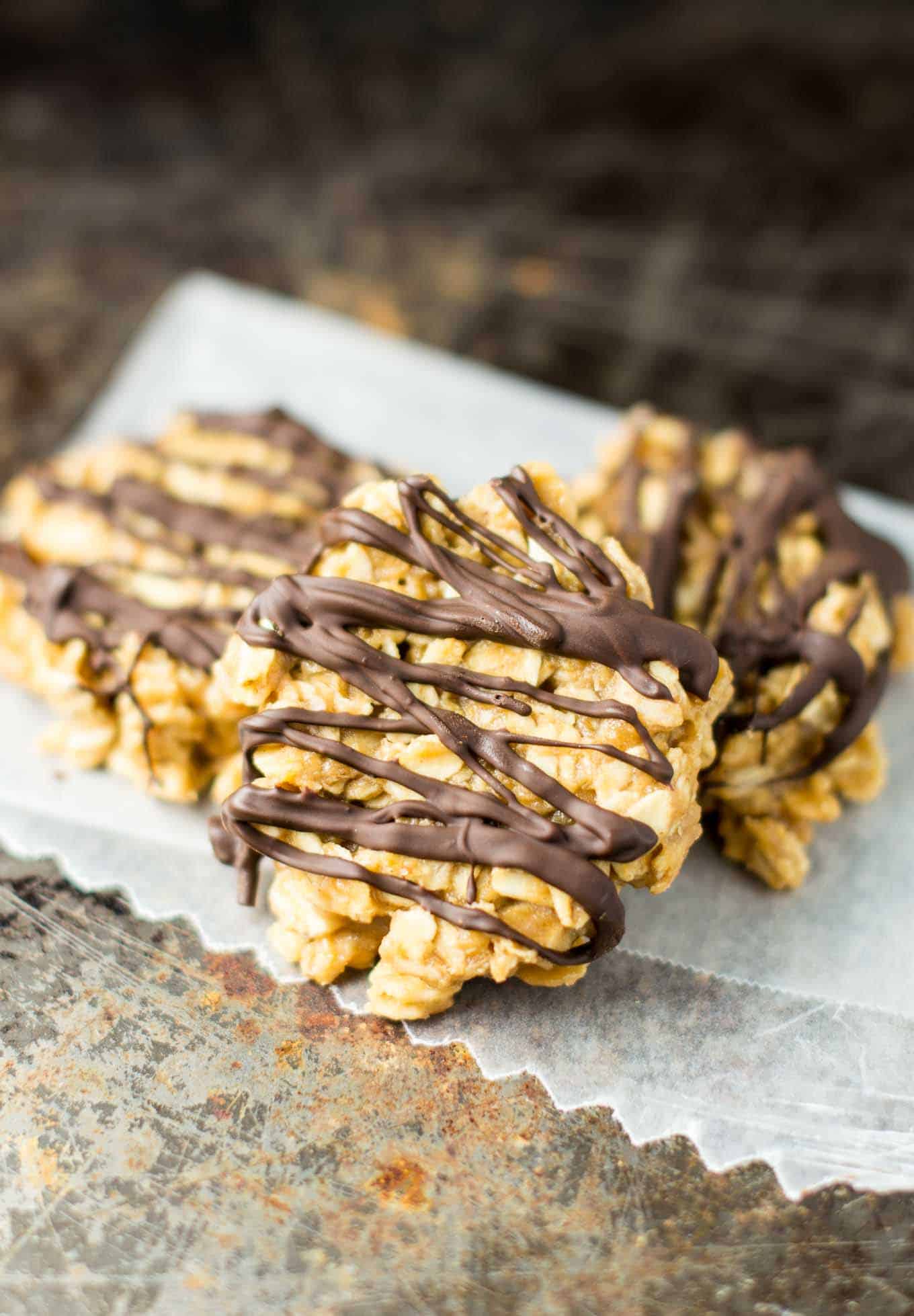 healthy peanut butter no bake cookies 