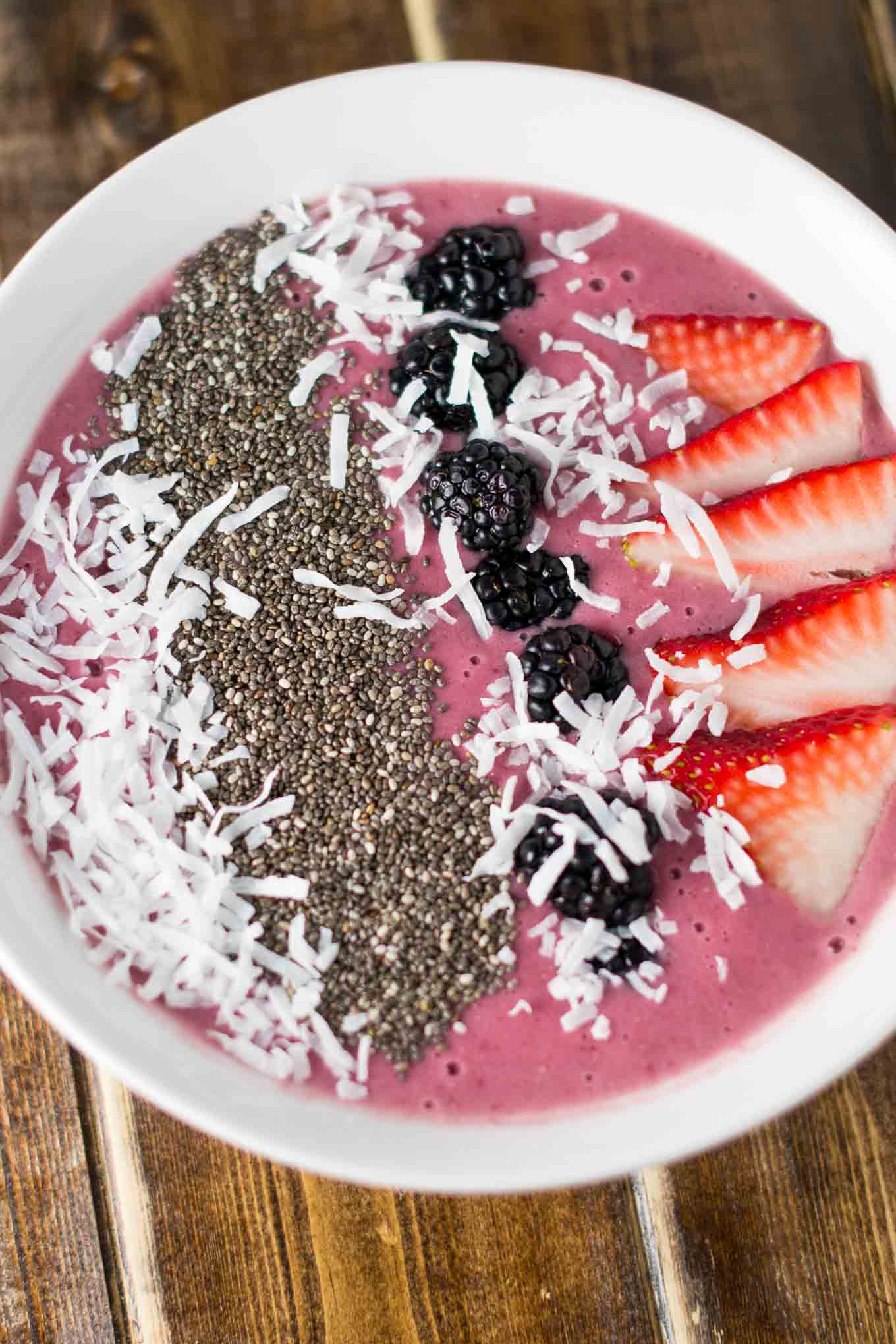 Strawberry Banana Smoothie Bowl Recipe Build Your Bite