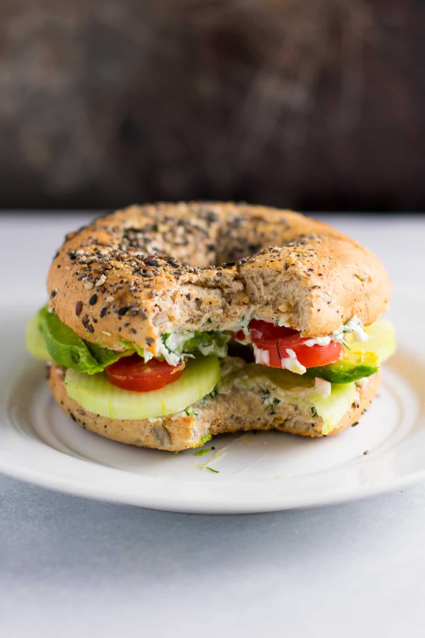 everything-bagel-veggie-sandwiches-with-garlic-dill-cream-cheese