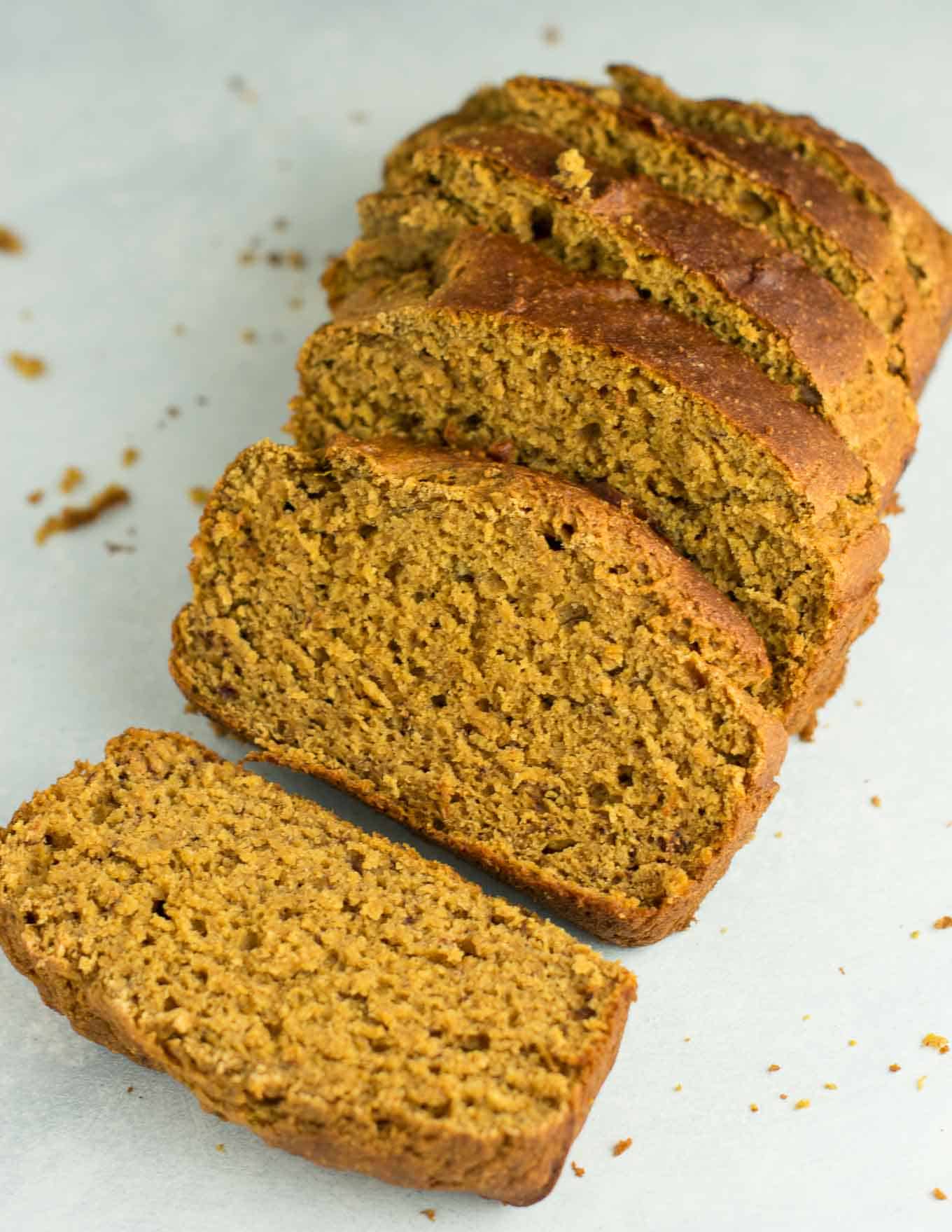 Healthy Pumpkin Banana Bread Recipe - Build Your Bite