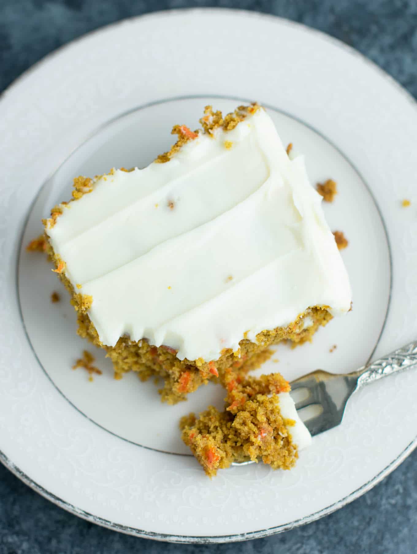 Gluten Free Carrot Cake Recipe - with cream cheese frosting