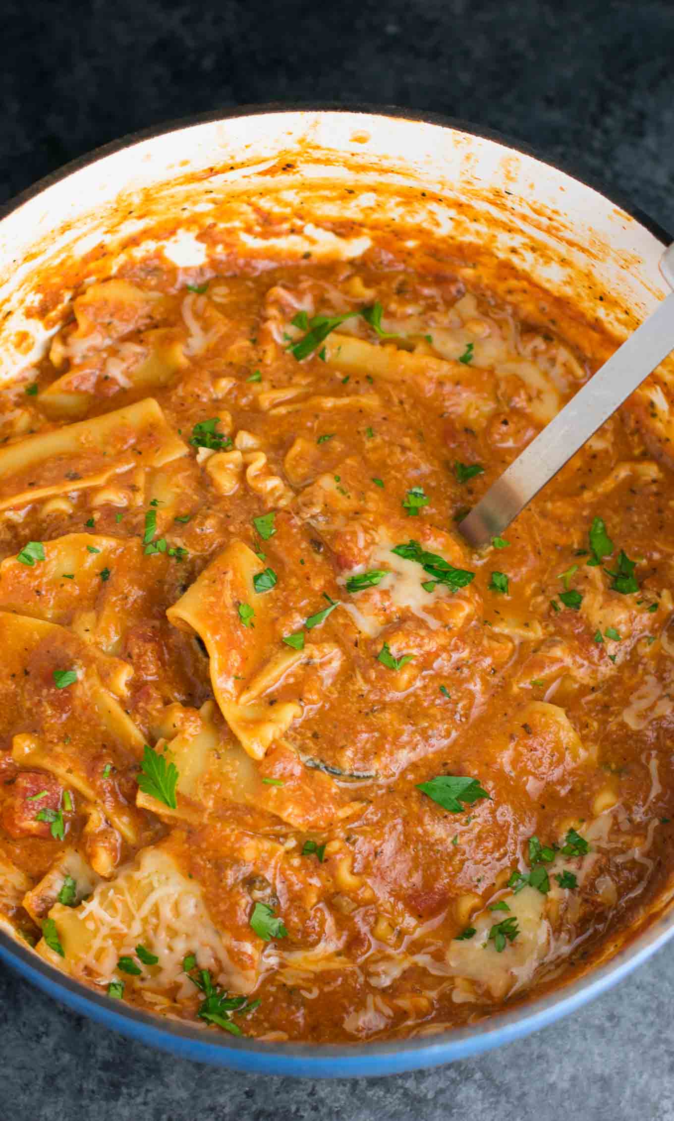 One Pot Lasagna Soup 55 