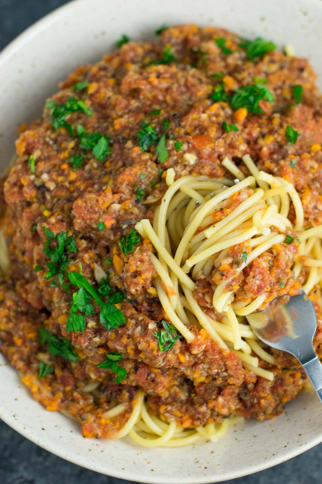 Bestes vegetarisches Bolognese-Rezept | Carlos Ramirez