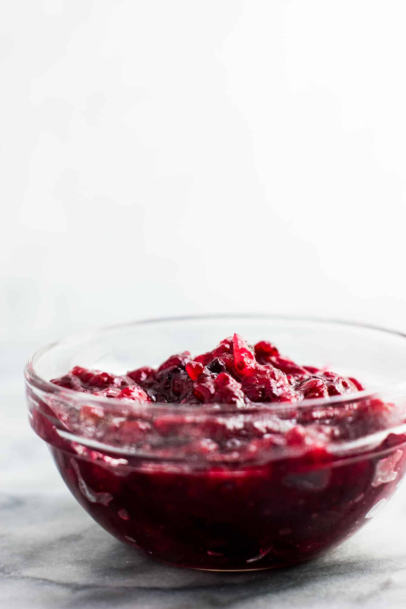 Healthy Cranberry Sauce Recipe (3 ingredients) - Build Your Bite