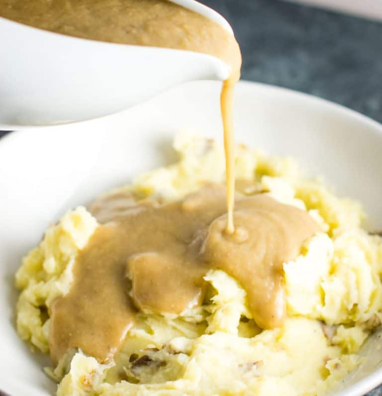 Vegetarian Gravy | Healthy Thanksgiving Recipes | Homemade Recipes