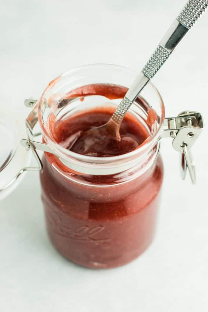 Slow Cooker Cranberry Apple Butter Recipe 4 ingredients
