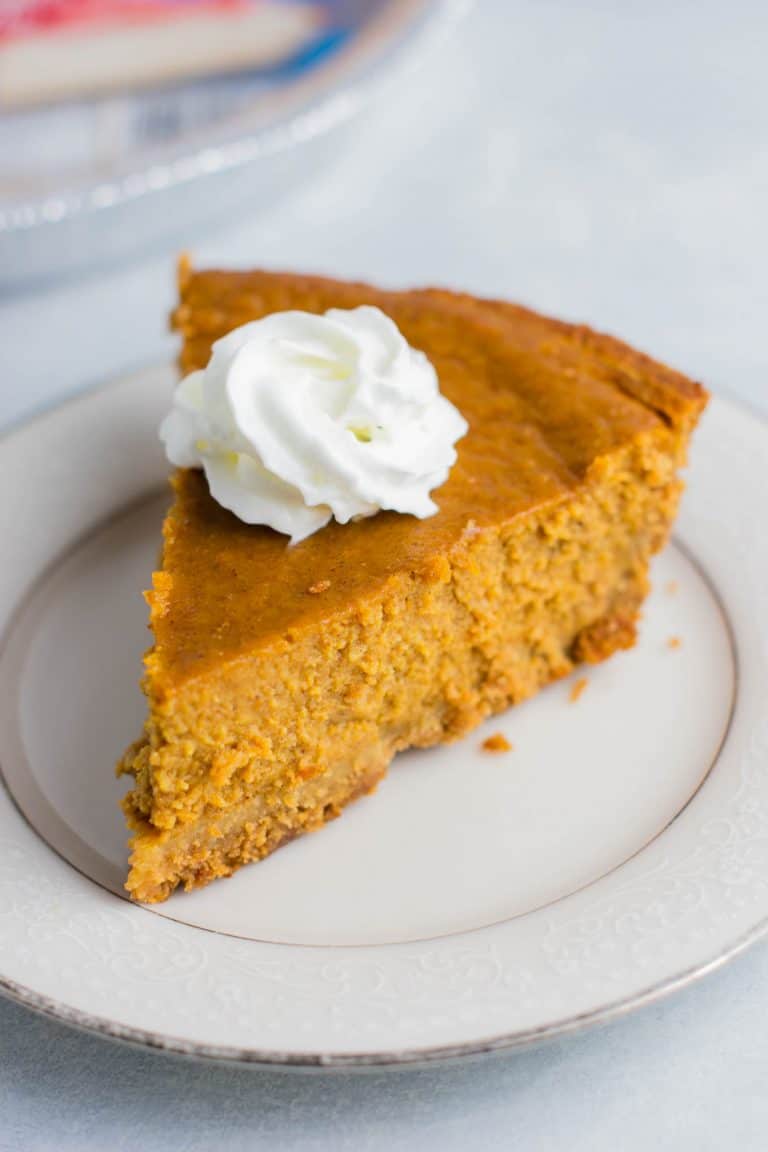 Gluten Free Pumpkin Pie Recipe - with maple syrup