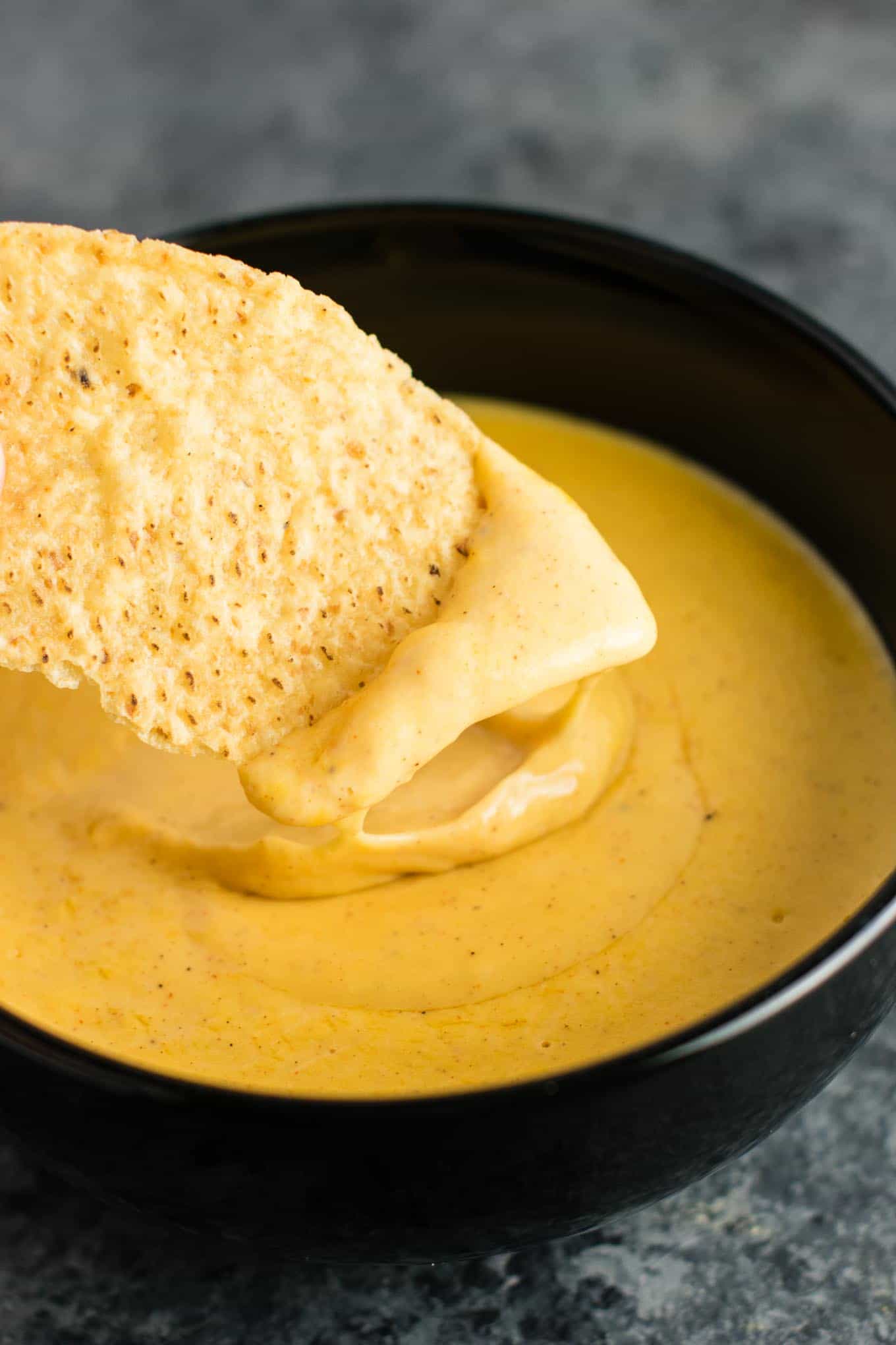 Simple nacho cheese sauce