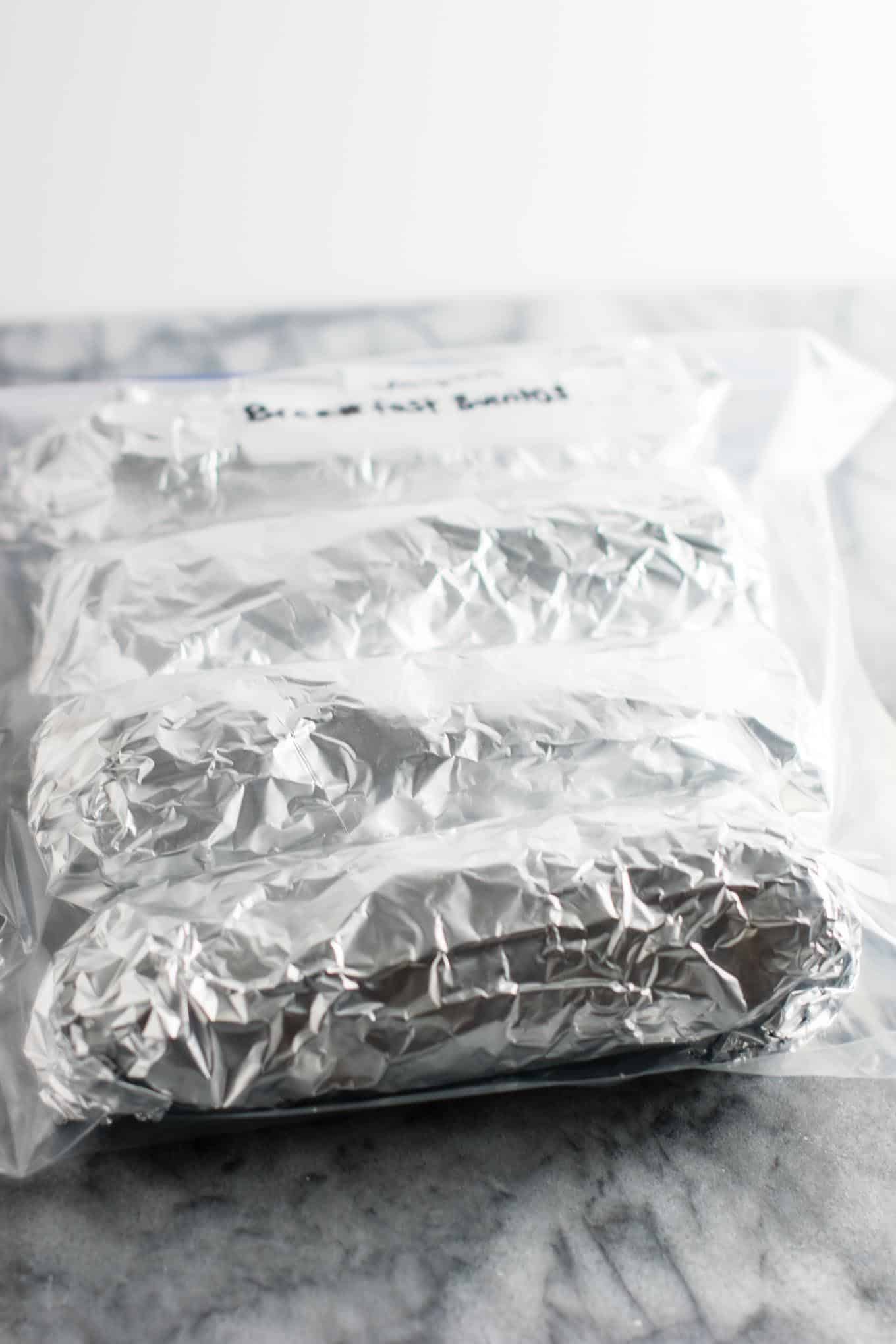 frozen vegan breakfast burritos