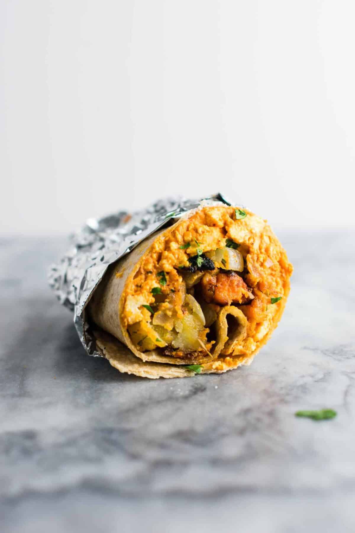 The Best Vegan Breakfast Burrito Recipe - Build Your Bite