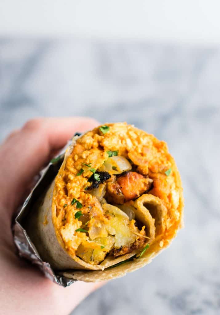 The Best Vegan Breakfast Burrito Recipe - Build Your Bite
