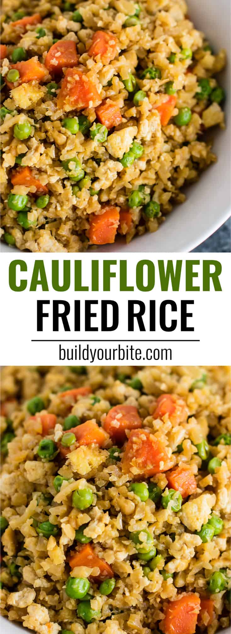 Cauliflower Tofu Fried Rice Recipe - vegan, grain free ...