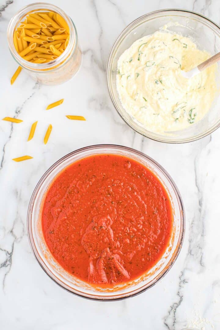 Crock Pot Baked Ziti Recipe Build Your Bite