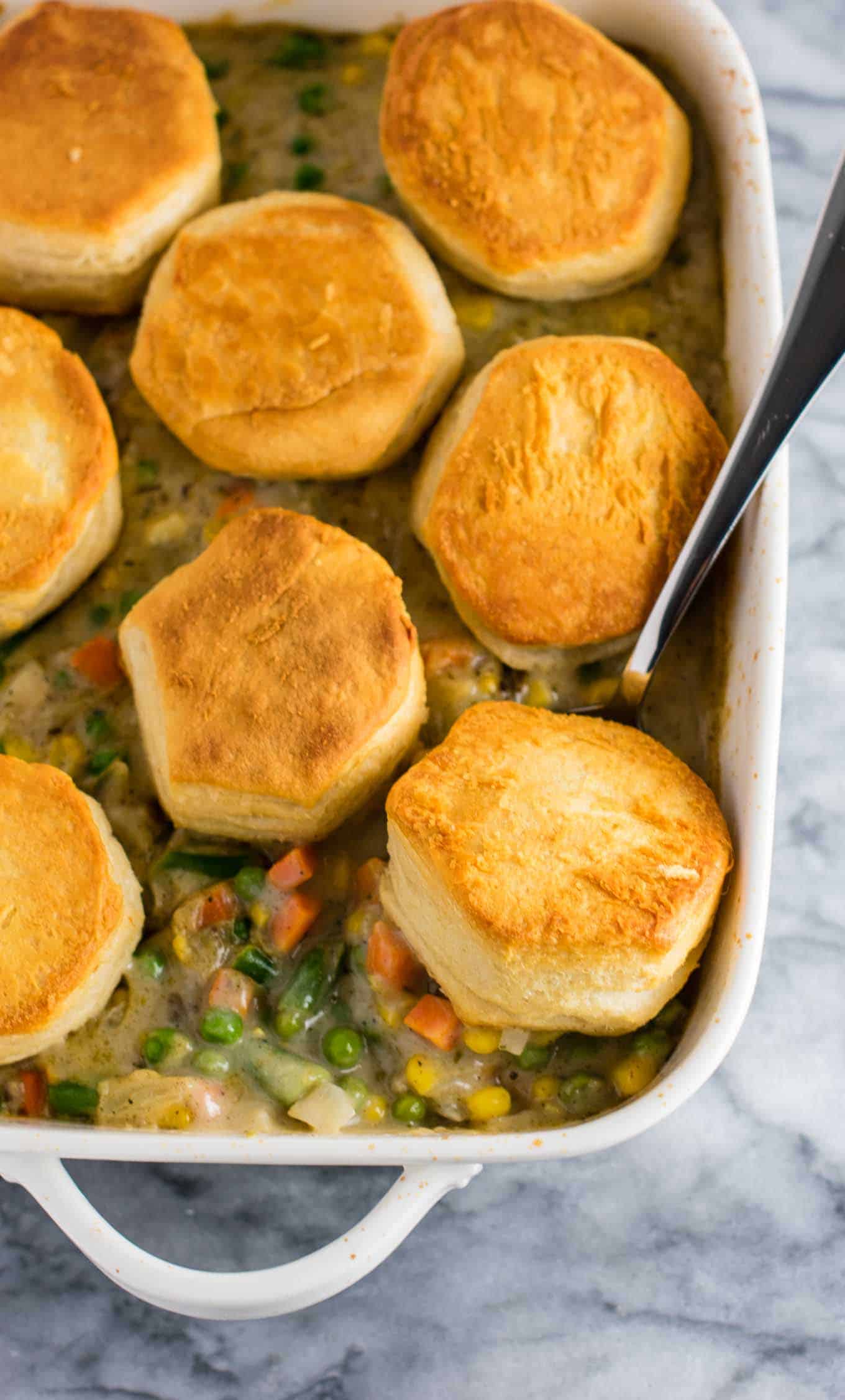 Veggie Pot Pie Recipe - Build Your Bite