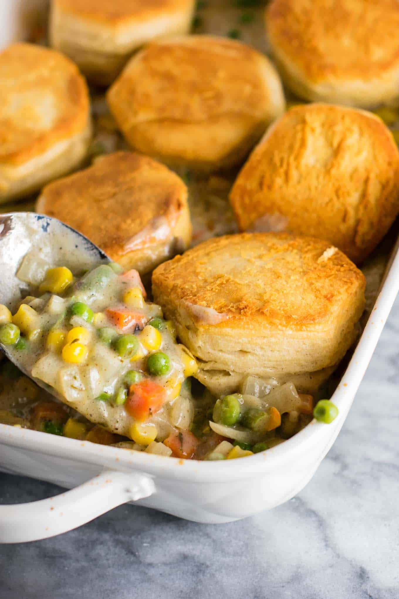 Veggie Pot Pie Recipe - Build Your Bite