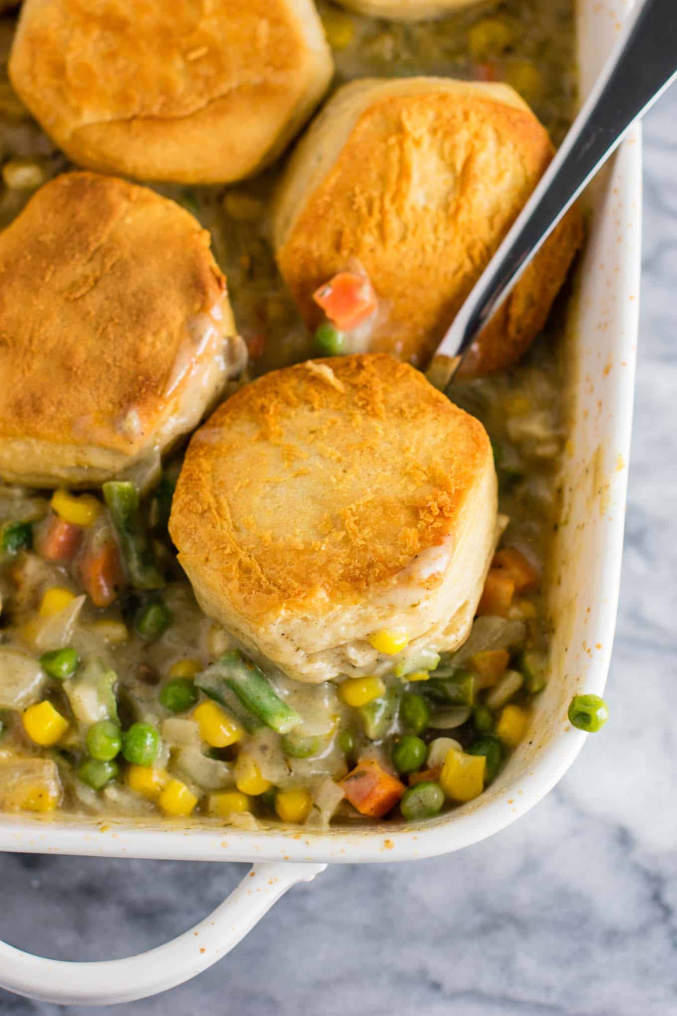 Veggie Pot Pie Recipe - Build Your Bite