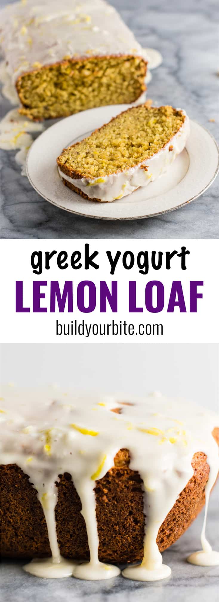 Mind blowing healthier greek yogurt lemon loaf! Made with healthier ingredients and melt in your mouth delicious #greekyogurtlemonloaf #lemonloaf #coconutoil #healthy #lemonbread