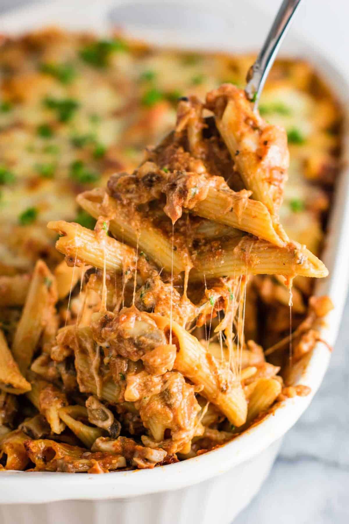 Meatless Million Dollar Baked Ziti Recipe Build Your Bite
