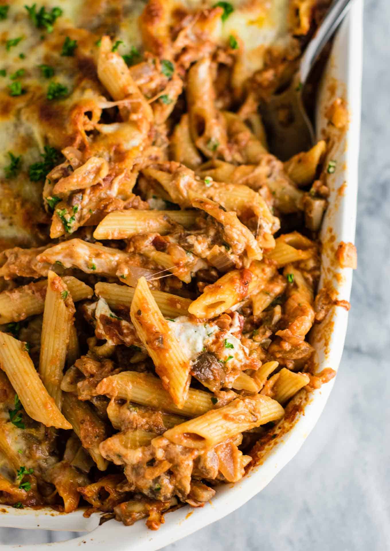 easy meatless pasta recipe