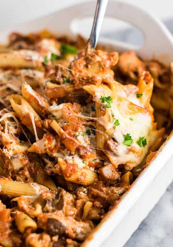 Meatless Million Dollar Baked Ziti Recipe Build Your Bite