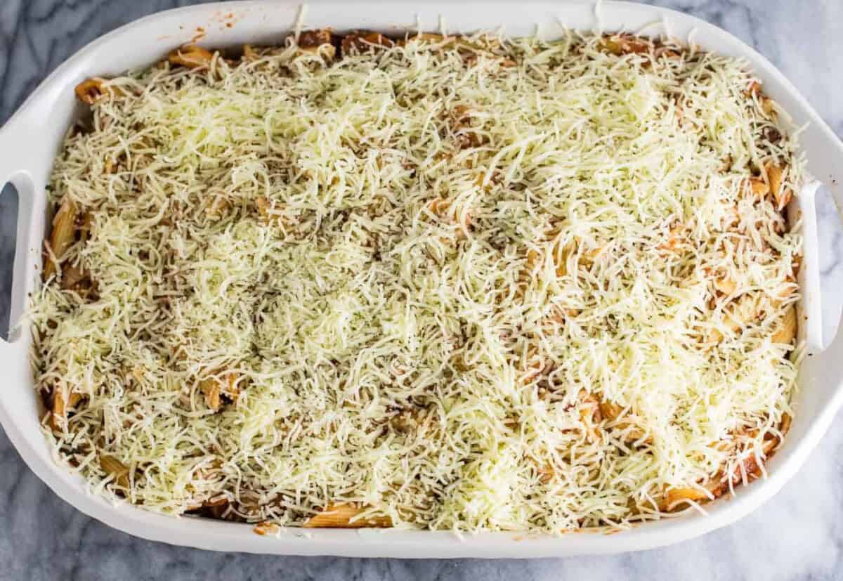 Meatless Million Dollar Baked Ziti Recipe Build Your Bite