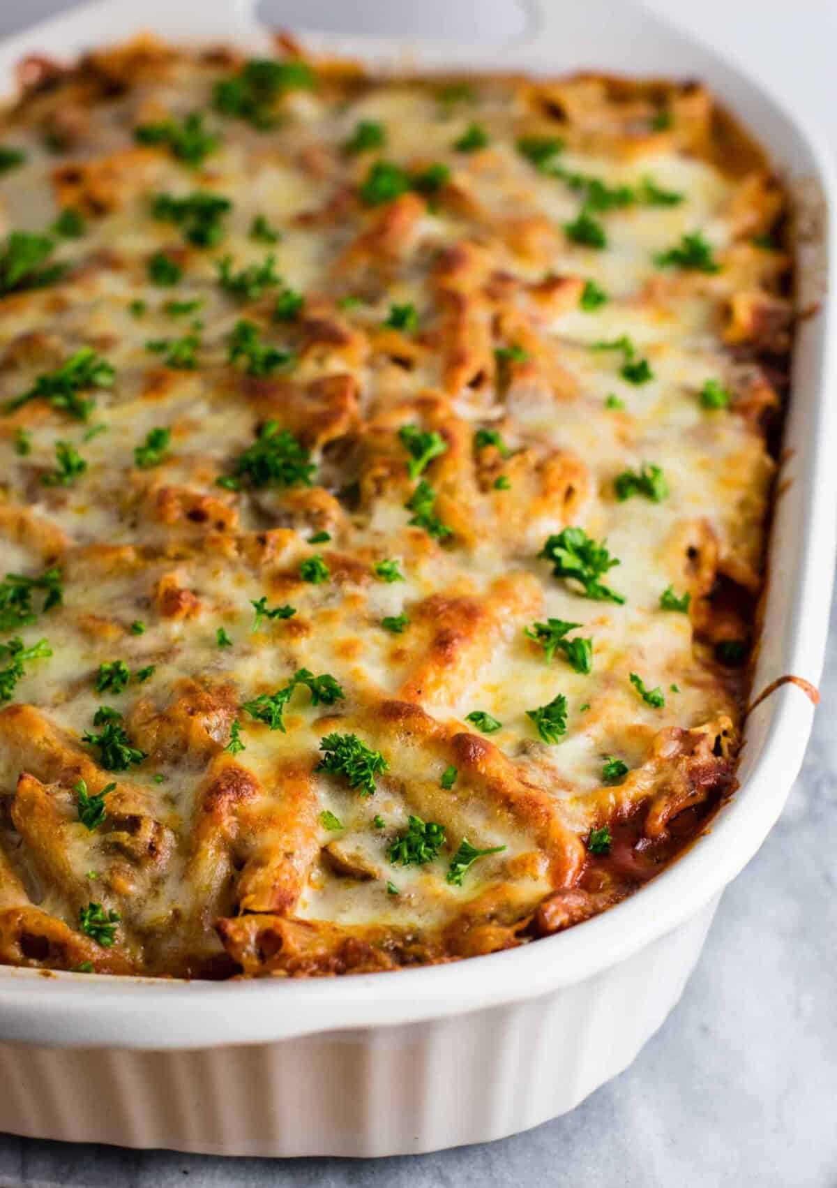 Meatless Million Dollar Baked Ziti Recipe Build Your Bite