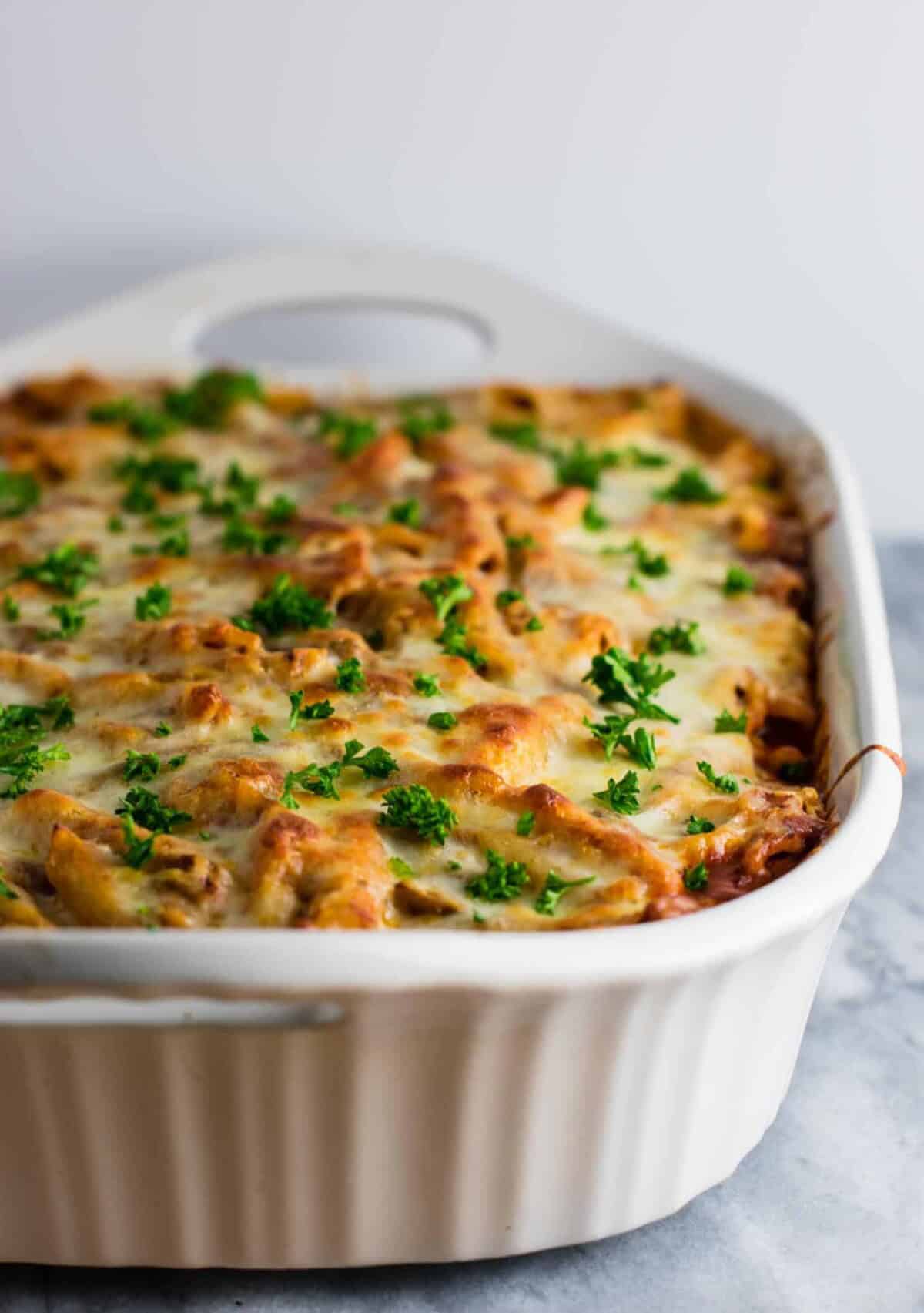 Meatless Million Dollar Baked Ziti Recipe Build Your Bite